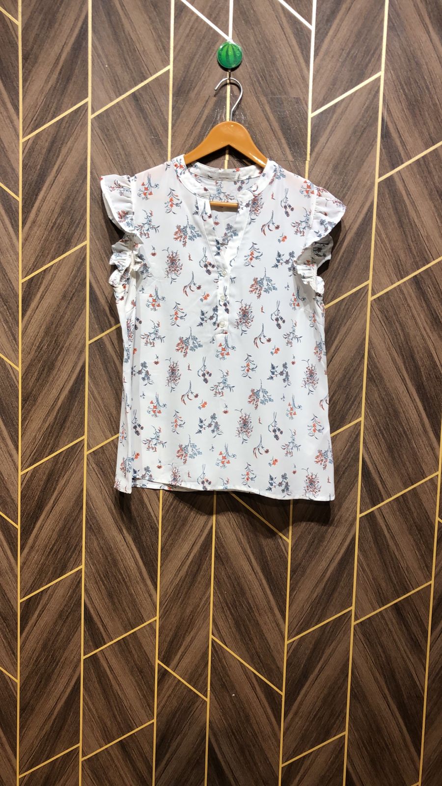 Western Top Chiffon – Small Size (Chest: 18, Length: 25 )