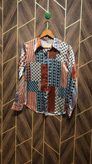 Western Top Chiffon – Small Size (Chest: 18, Length: 27)