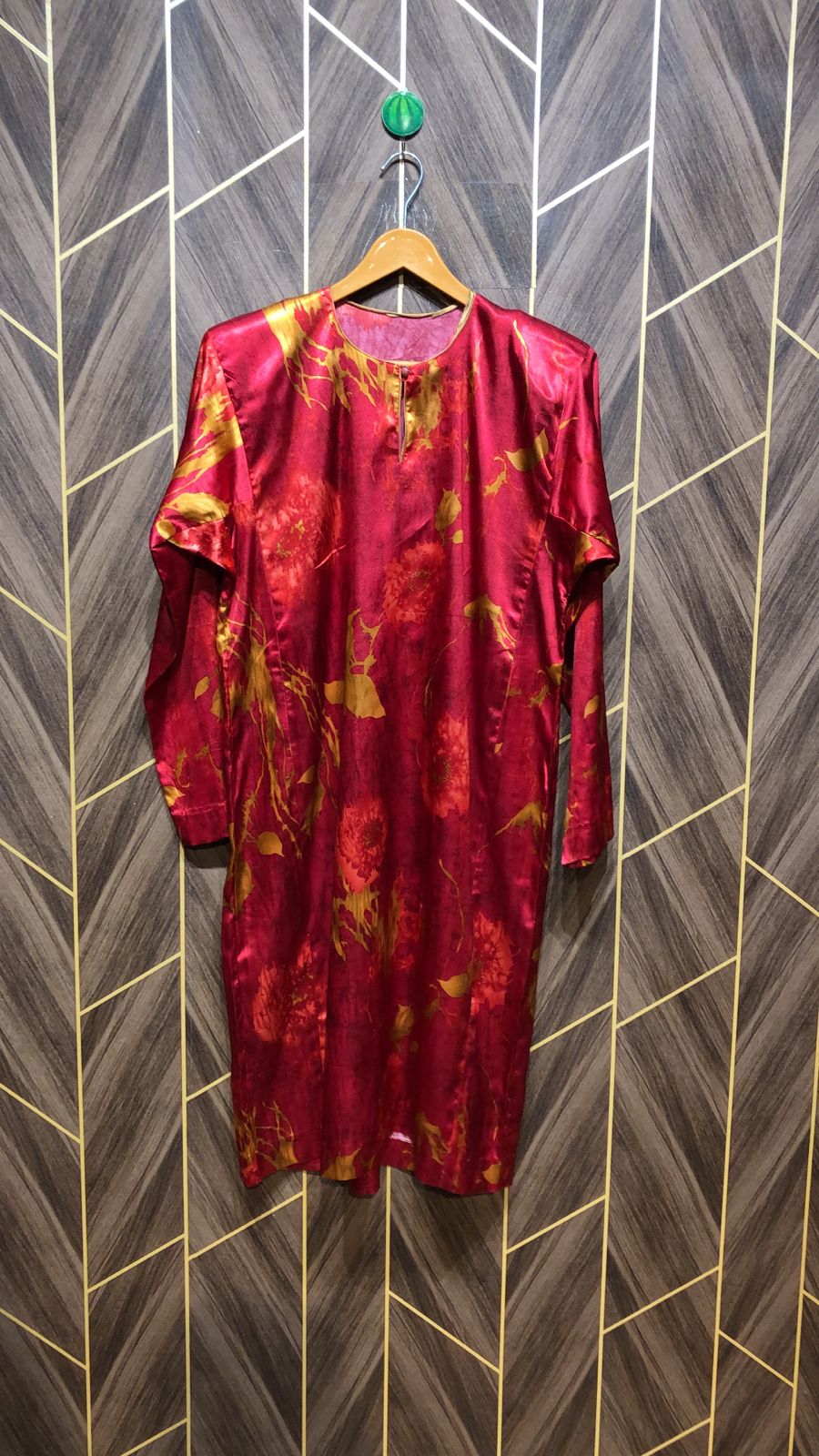Silk Cordset – Small (Shirt Chest 19 , Length 41 | Skirt Waist 28, Length 41 )