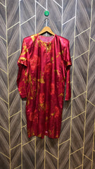 Silk Cordset – Small (Shirt Chest 19 , Length 41 | Skirt Waist 28, Length 41 )