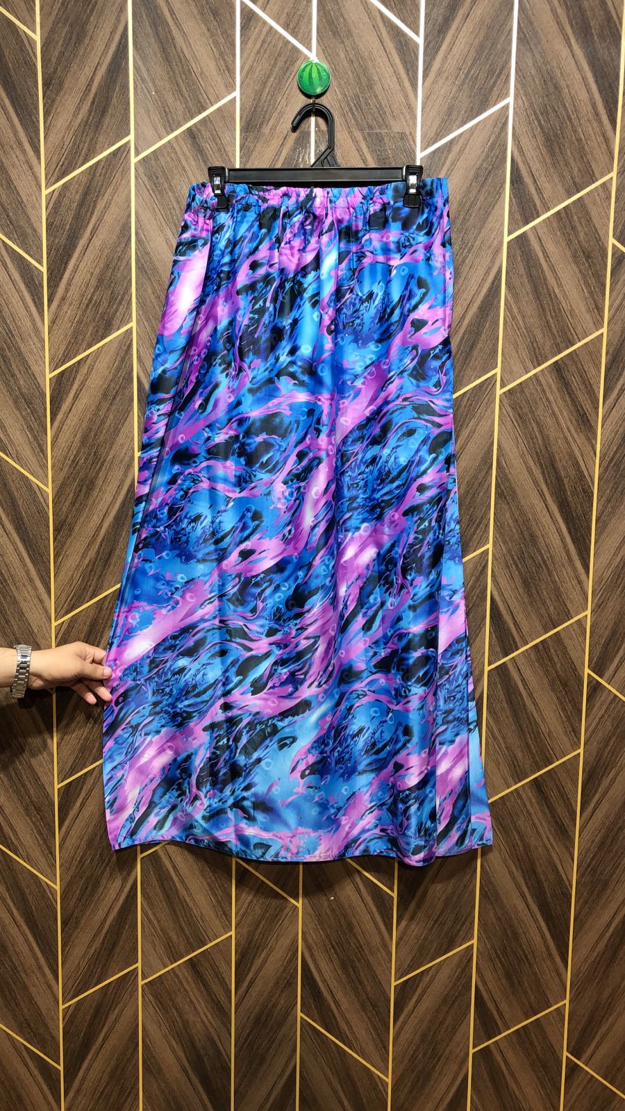 Silk Cordset – Medium (Shirt Chest 20 , Length 41| Skirt Waist 32, Length 38)