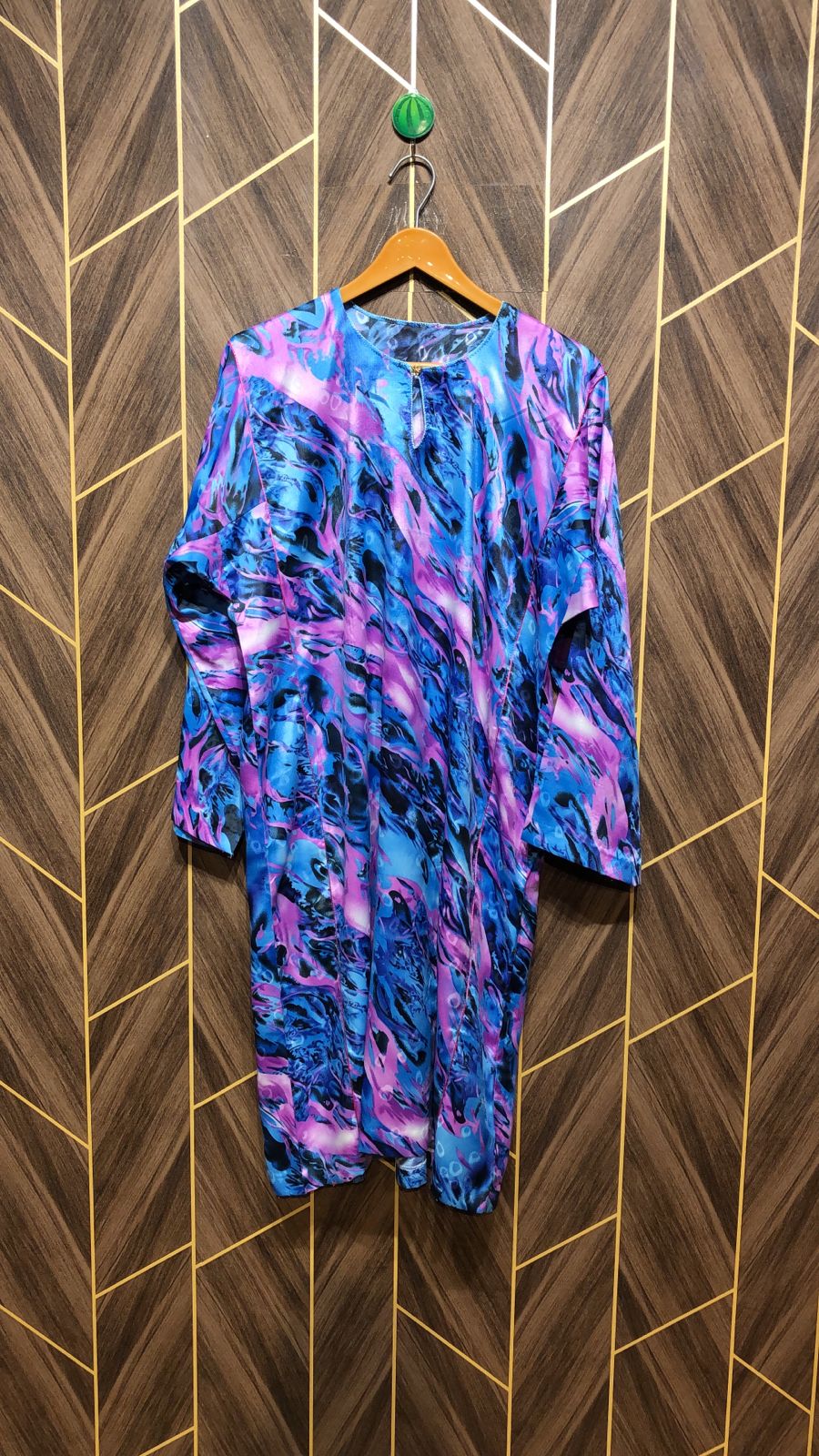 Silk Cordset – Medium (Shirt Chest 20 , Length 41| Skirt Waist 32, Length 38)