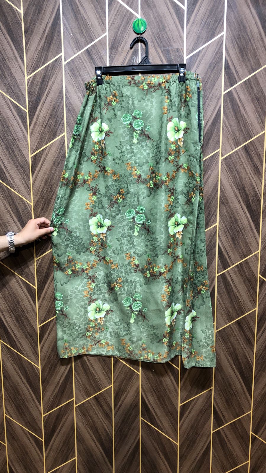 Linen flanen Stuff  Cordset – Medium (Shirt Chest 20 , Length 38 | Skirt Waist 32, Length 38)