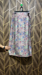 Silk Cordset – Medium (Shirt Chest 20 , Length 36 | Skirt Waist 32, Length 38)