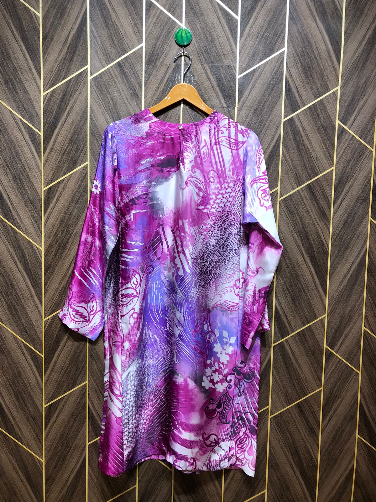 Silk Cordset – Small (Shirt Chest 19 , Length 40| Skirt Waist 26 , Length 40)