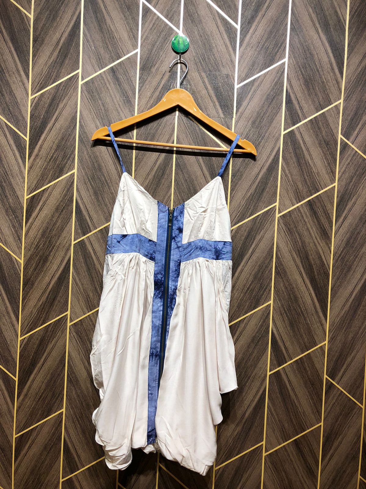 Mini Dress Silk Small Size Chest 18  Length 33