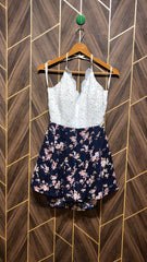Mini Dress Chiffon Small Size Chest 14 Length 33