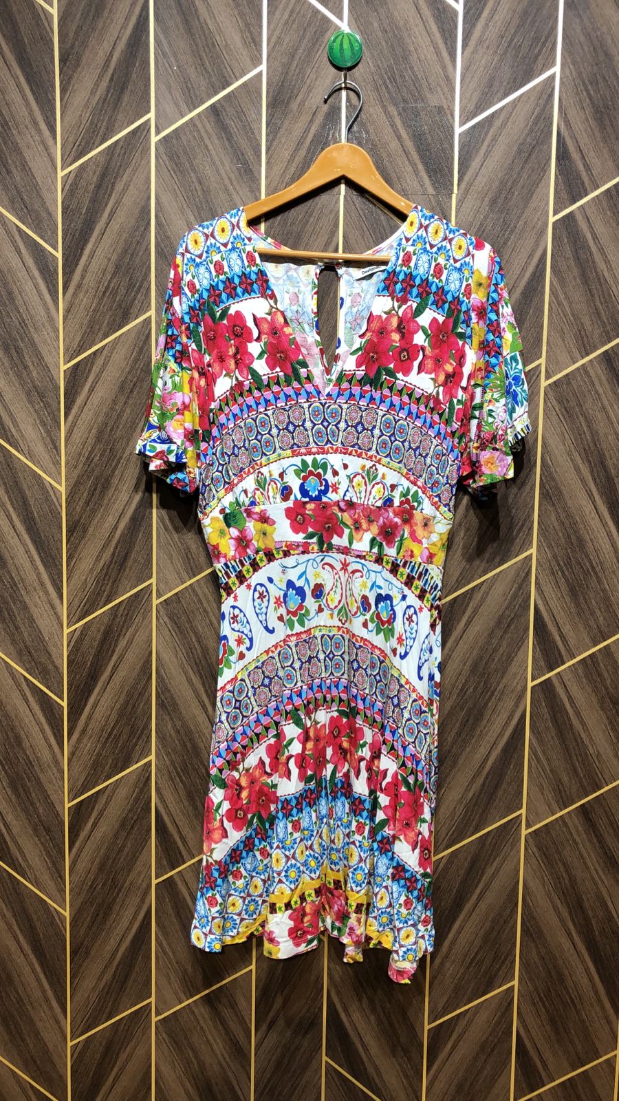Mini Dress Jersey Small Size Chest 19 Length 41
