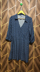 Mini Dress Linen Medium Size Chest 21 Length 35