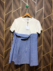 Mini Dress Cotton Small Size Chest 19 Length 32