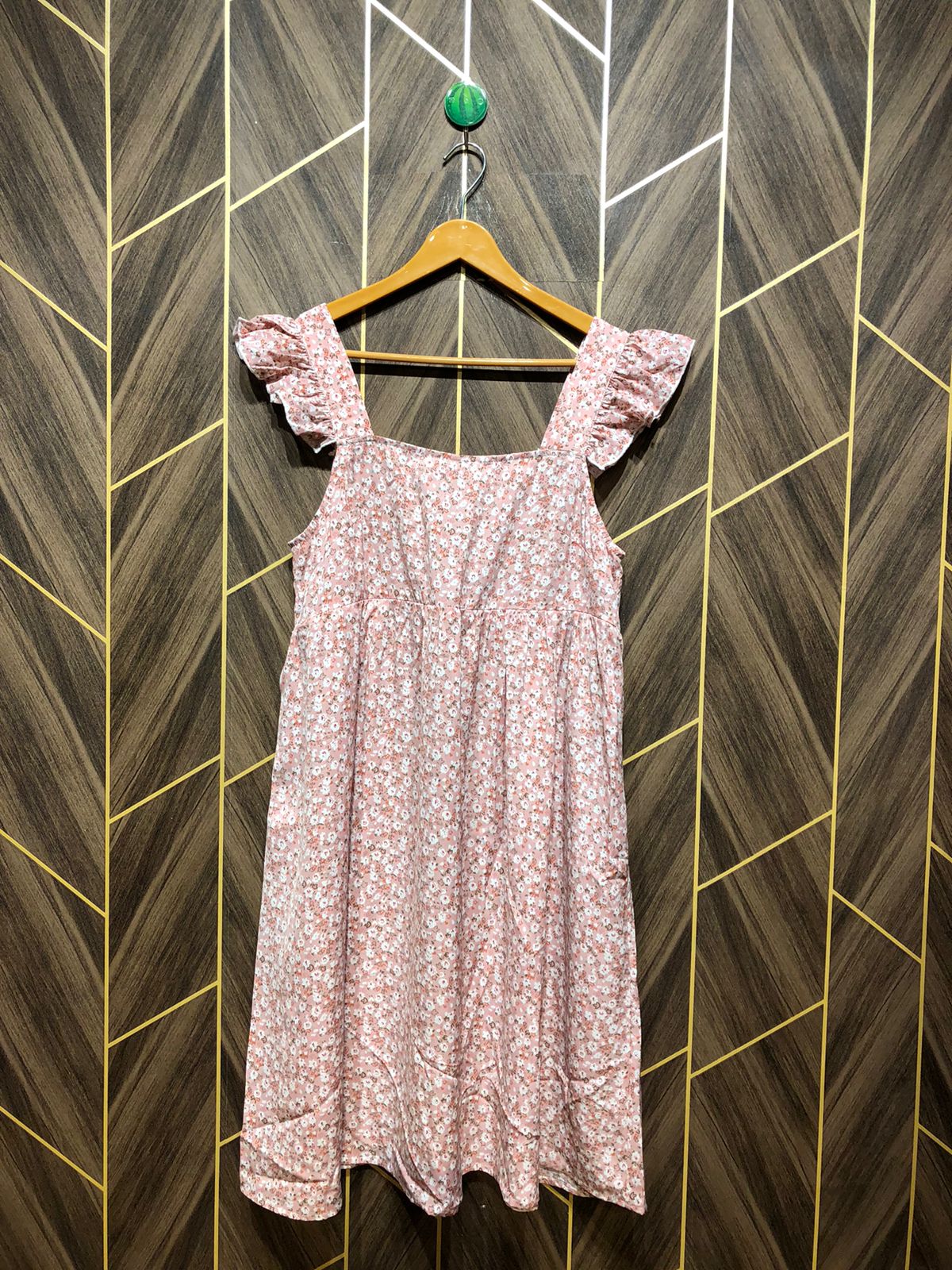 Mini Dress Chiffon Small Size Chest 19 Length 38