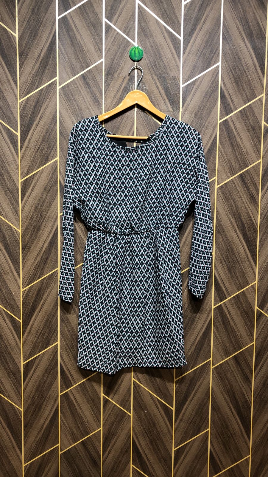 Mini Dress Chiffon Medium Size Chest 20 Length 34