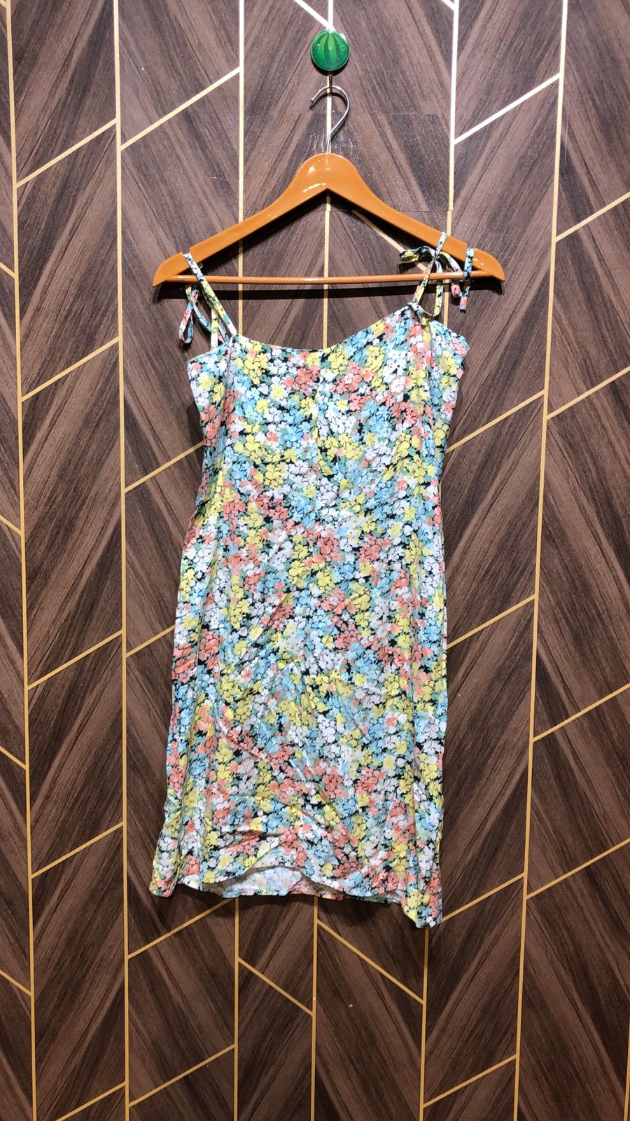 Mini Dress Linen Small Size Chest 16 Length 29