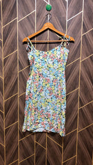 Mini Dress Linen Small Size Chest 16 Length 29
