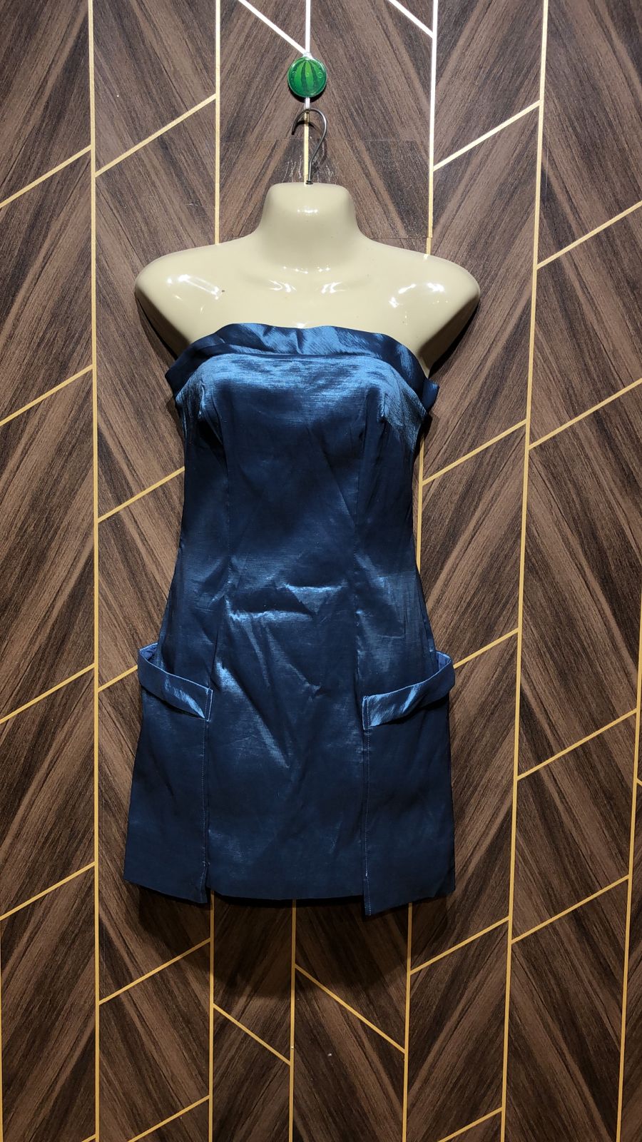 Mini Dress Silk Small Size Chest 15  Length 25