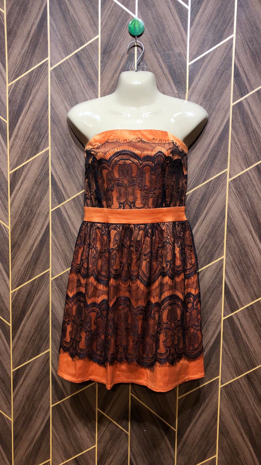 Mini Dress Silk Small Size Chest 18  Length 29