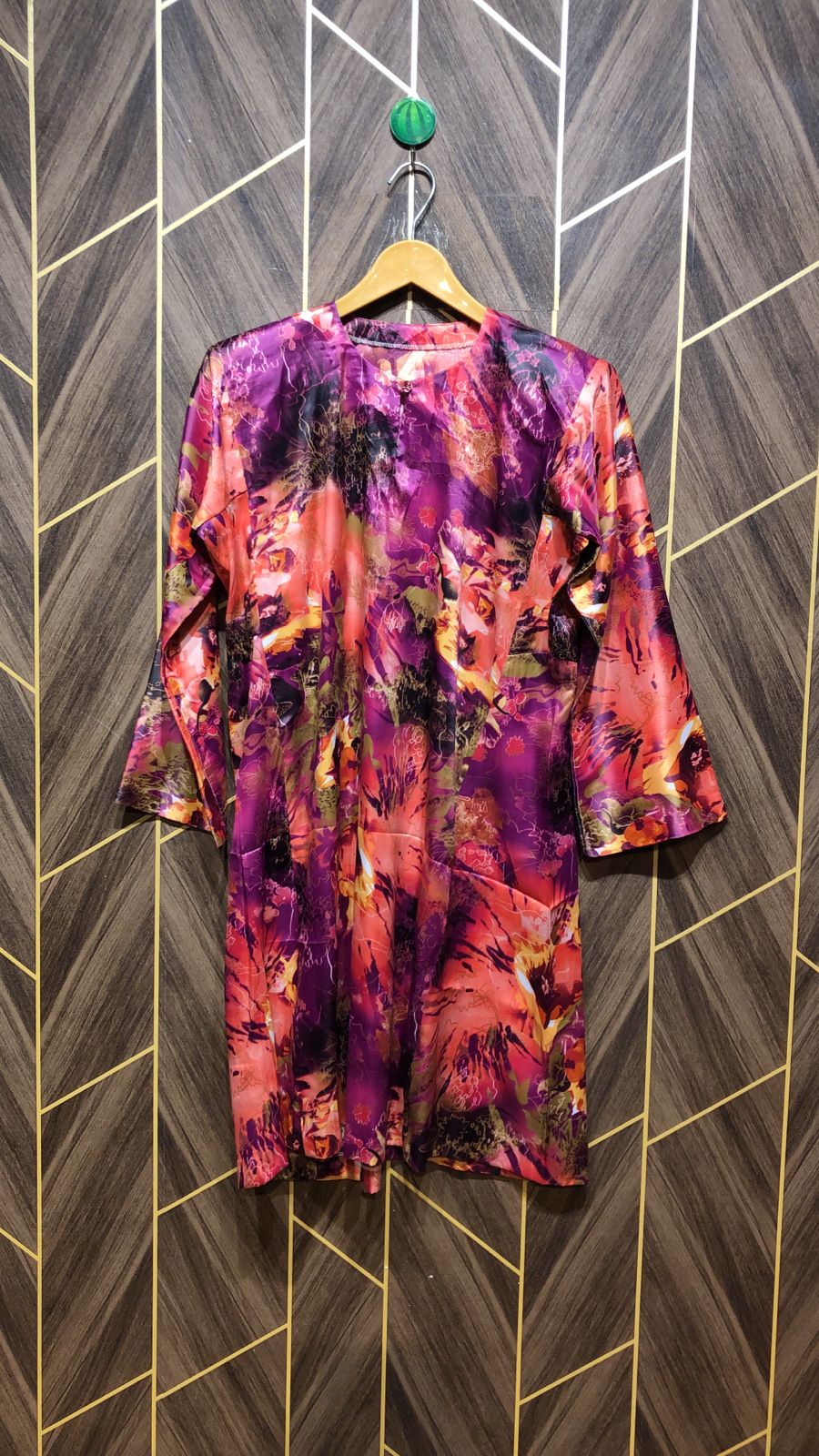 Silk Cordset – Medium (Shirt Chest 20 , Length 35 | Skirt Waist 26 , Length 36 )