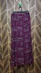 Chiffon Cordset – Small (Shirt Chest 18 , Length 39 | Skirt Waist 28, Length 40 )