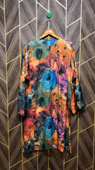 Silk Cordset – X-Large (Shirt Chest 20 , Length 41 | Skirt Waist 32  , Length 38 )