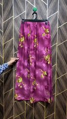 Silk Cordset – Medium (Shirt Chest 20 , Length 40 | Skirt Waist 26 , Length 38 )