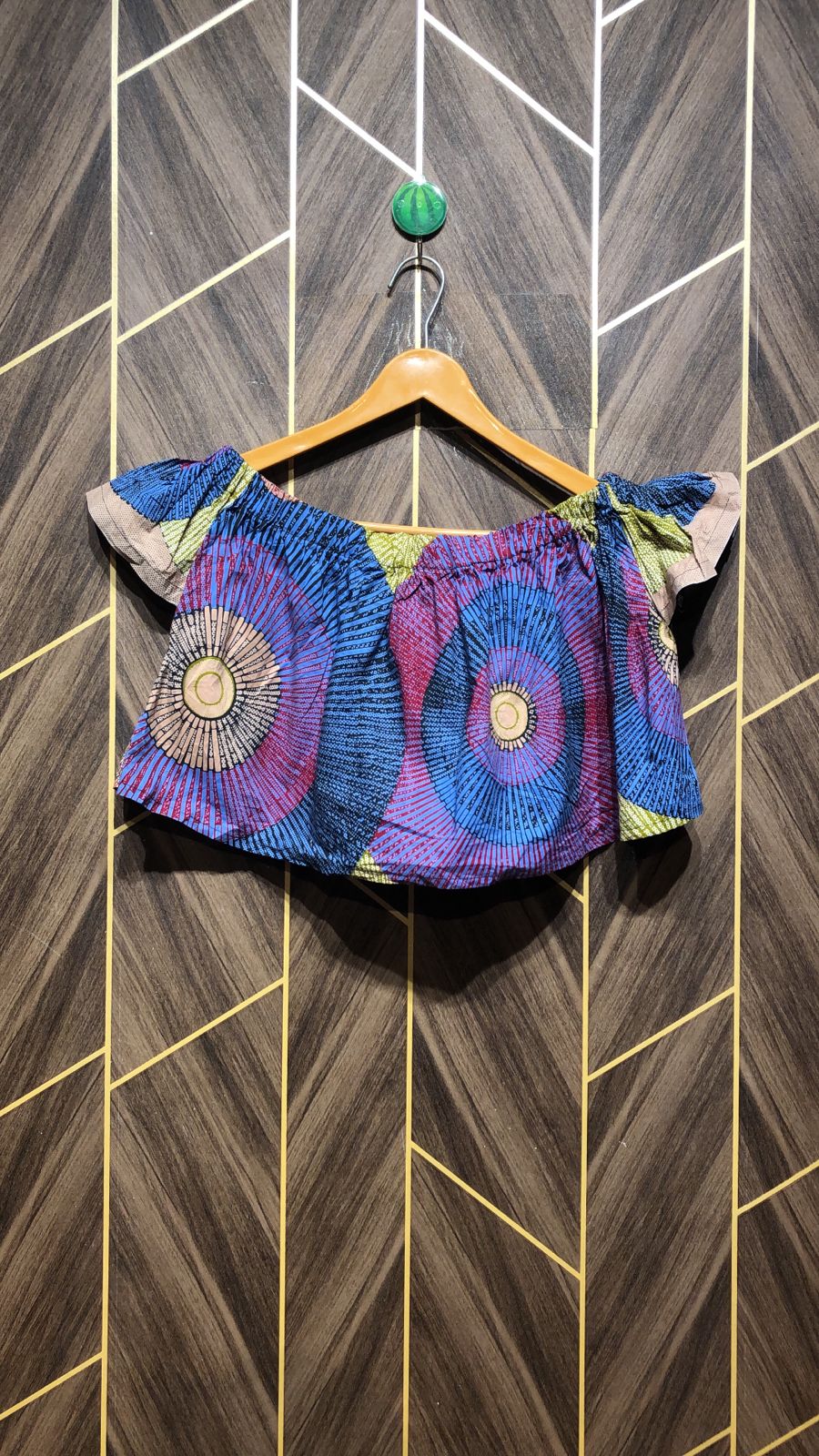 Trendy Silk CropTop Size small