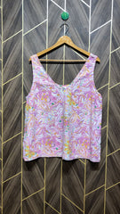 Trendy Chiffon CropTop Size X Large