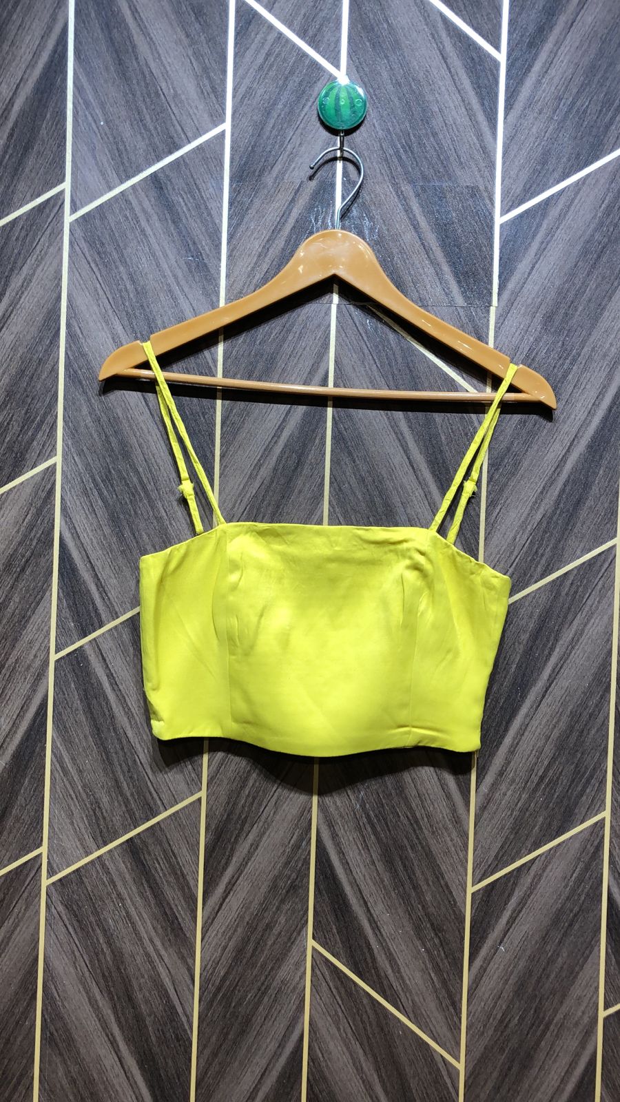 Trendy Silk CropTop Size X Small