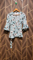 Trendy Chiffon CropTop Size Medium