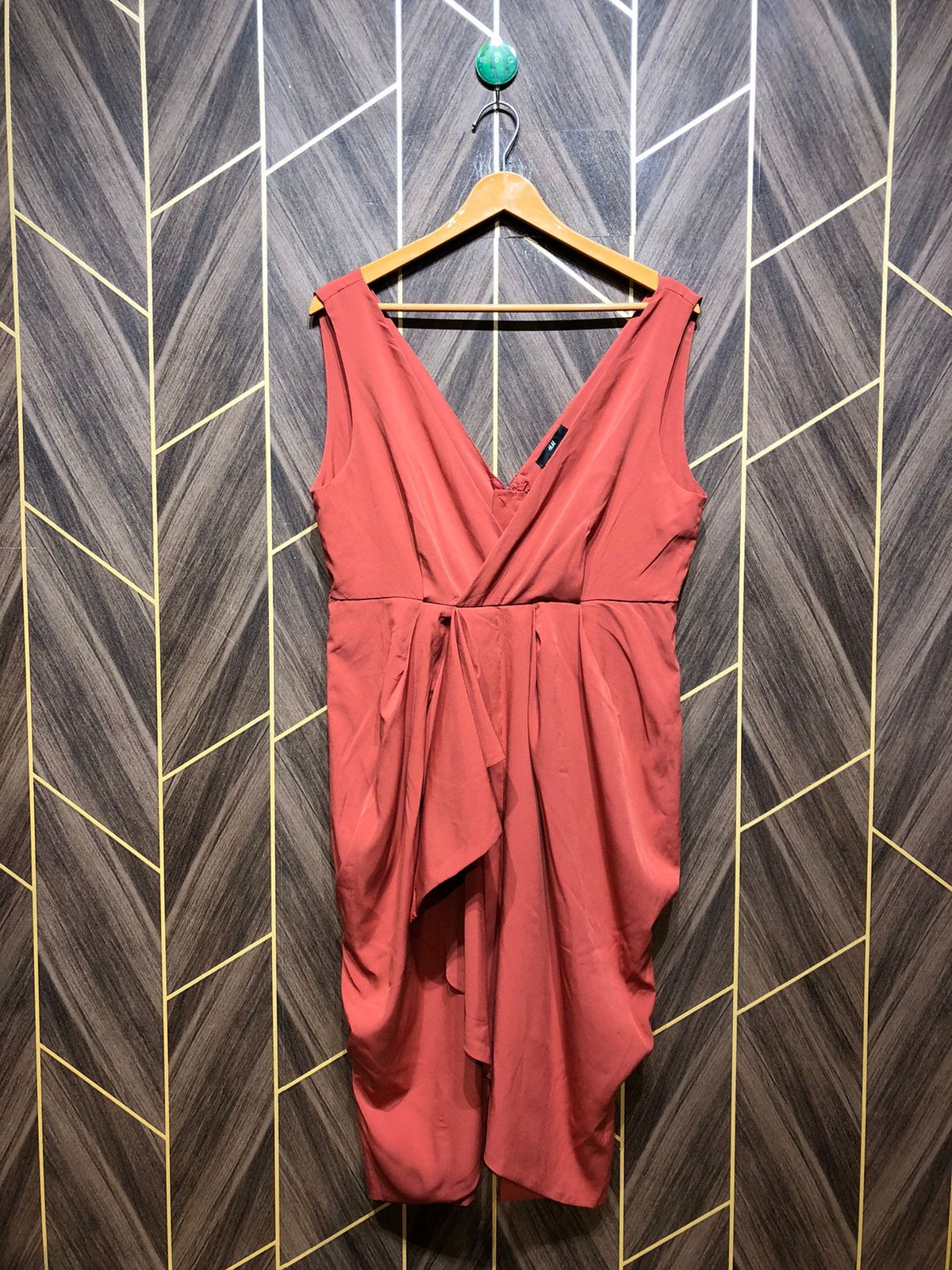 Mini Dress Chiffon Small Size Chest 19 Length 42