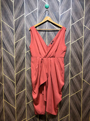 Mini Dress Chiffon Small Size Chest 19 Length 42