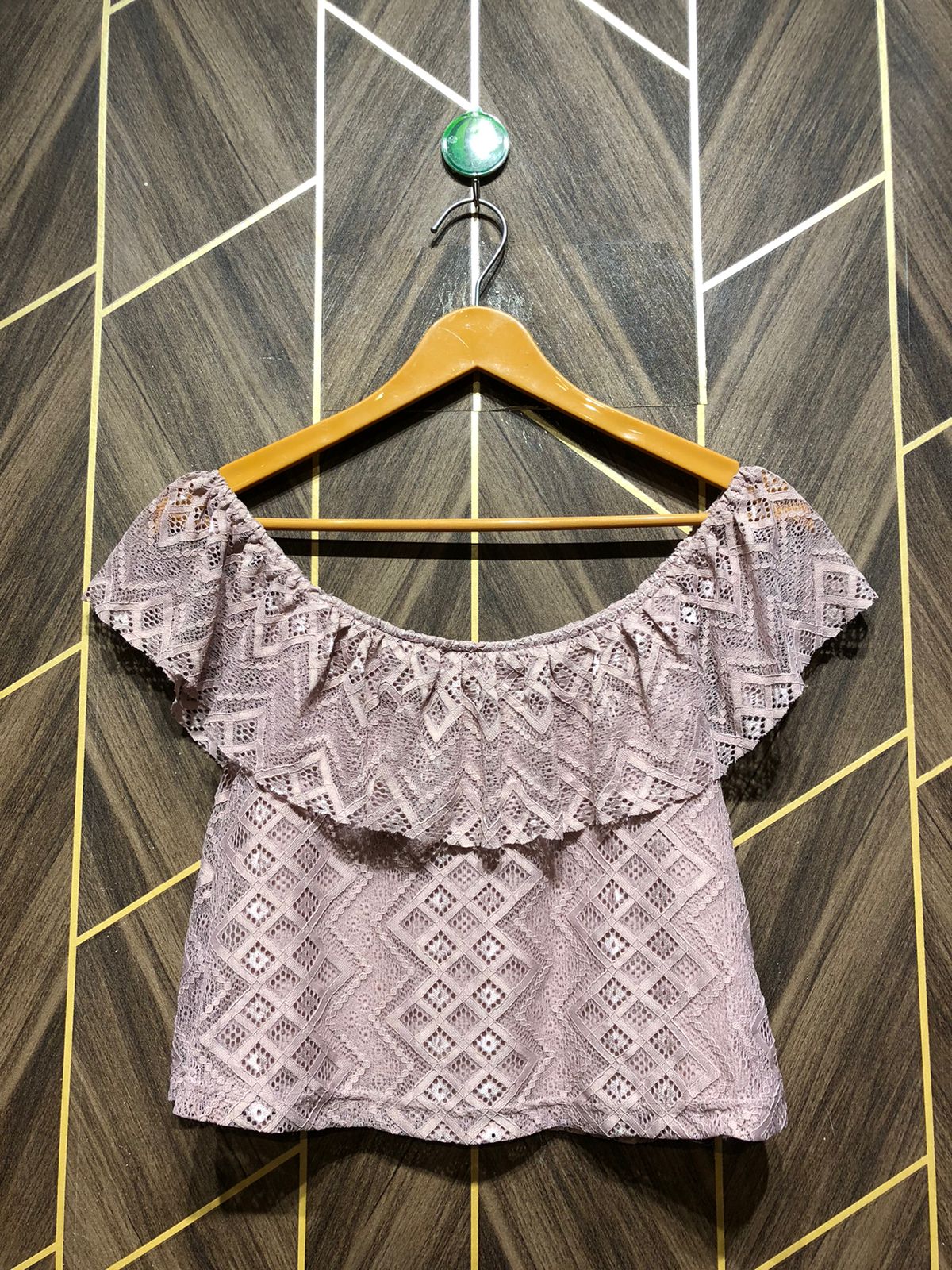 Trendy net Jersey CropTop Size X Small