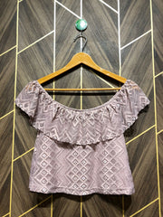 Trendy net Jersey CropTop Size X Small