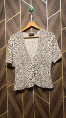 Trendy Chiffon CropTop Size X Small