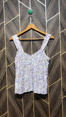 Trendy Linen CropTop Size X Small