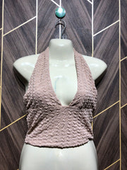 Trendy Jersey CropTop Size Small