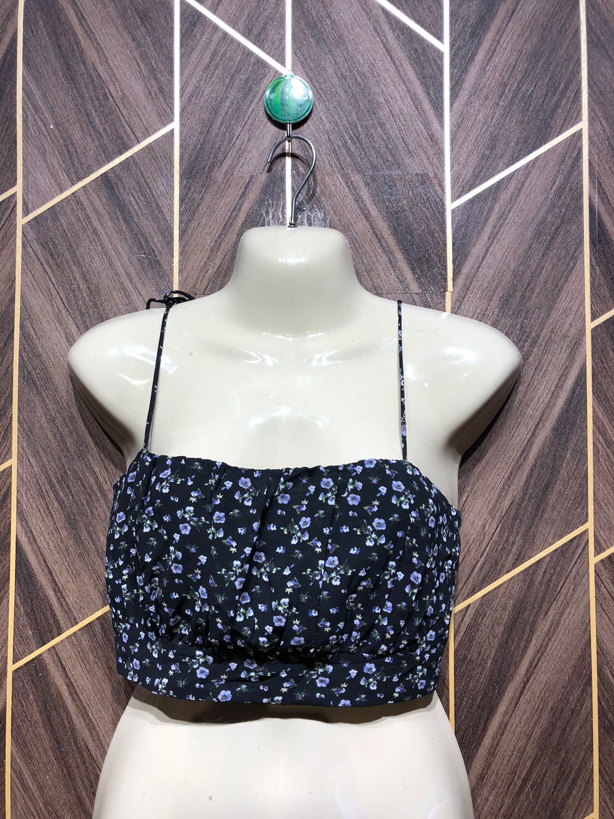 Trendy Chiffon CropTop Size X  Small