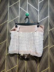 Women Mini Short Chiffon X Large | Waist 32 to 36