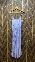 Western Long Maxi Linen Small | Size | Chest 18 | Length 49