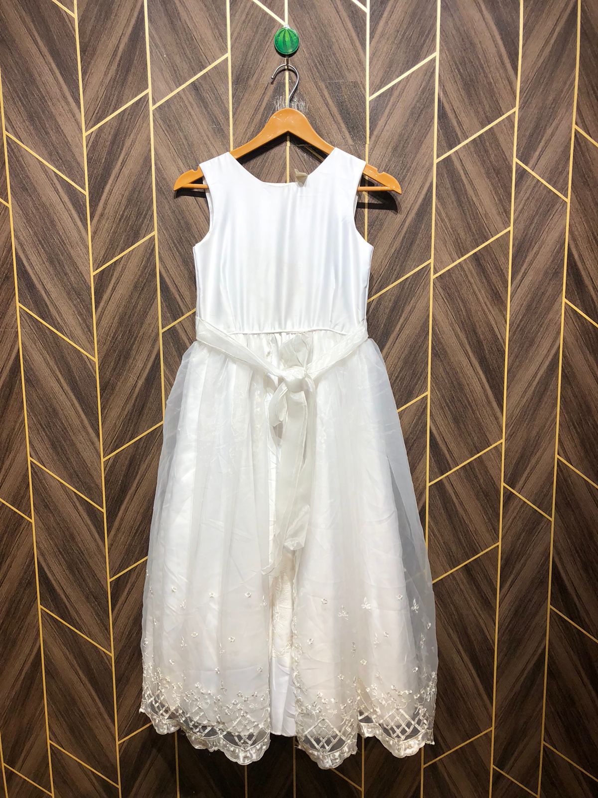 Western Long Maxi Silk Small | Size | Chest 15 | Length 45