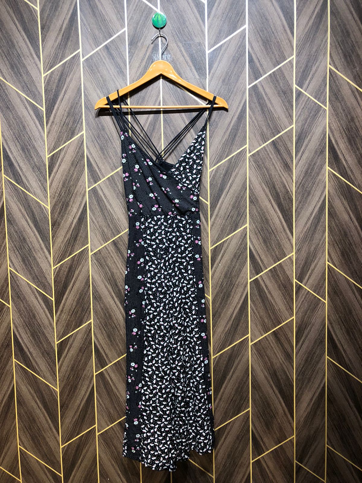 Western Long Maxi Silk Small | Size | Chest 18 | Length 48