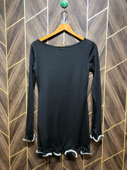 Women Long Shirt Jersey Small | Chest 18 | Length 31