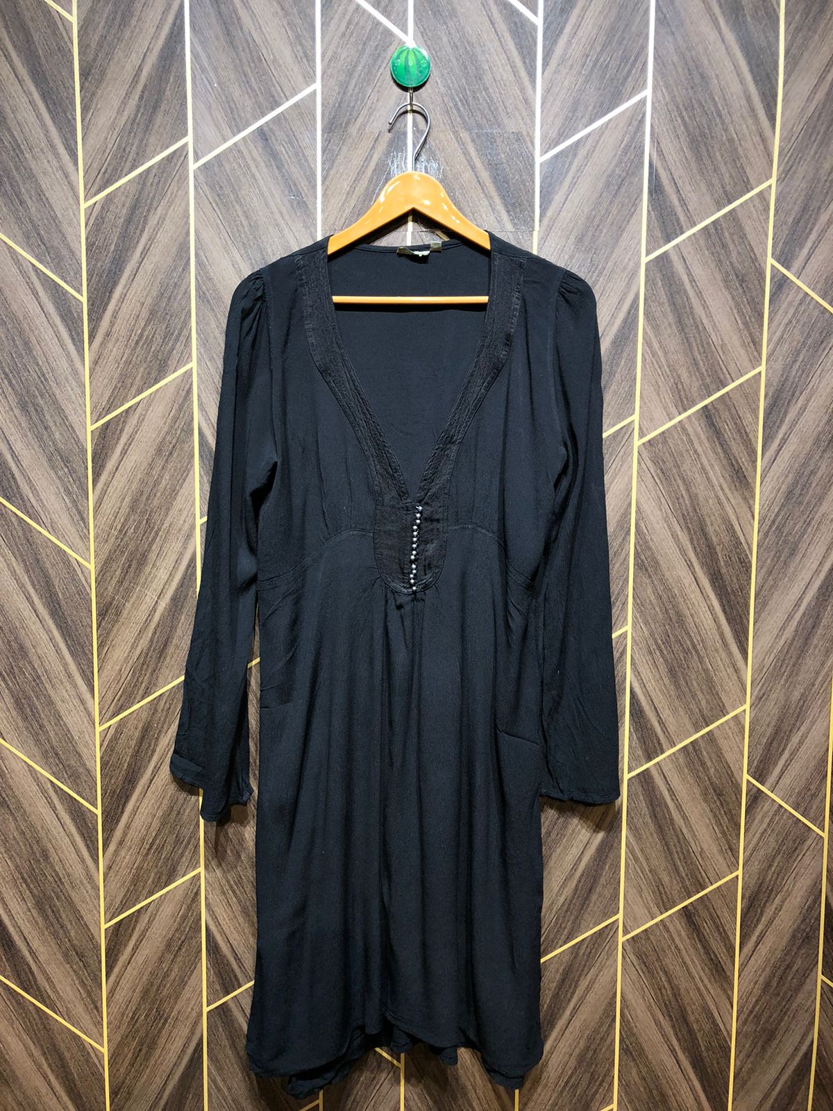 Women Long Shirt Chiffon Medium | Chest 19 | Length 40