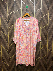 Women Long Shirt Cotton X Large | Chest 23 | Length 38
