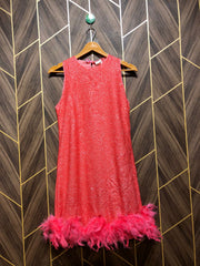 party Mini Dress Jersey Small Size Chest 18 Length 34