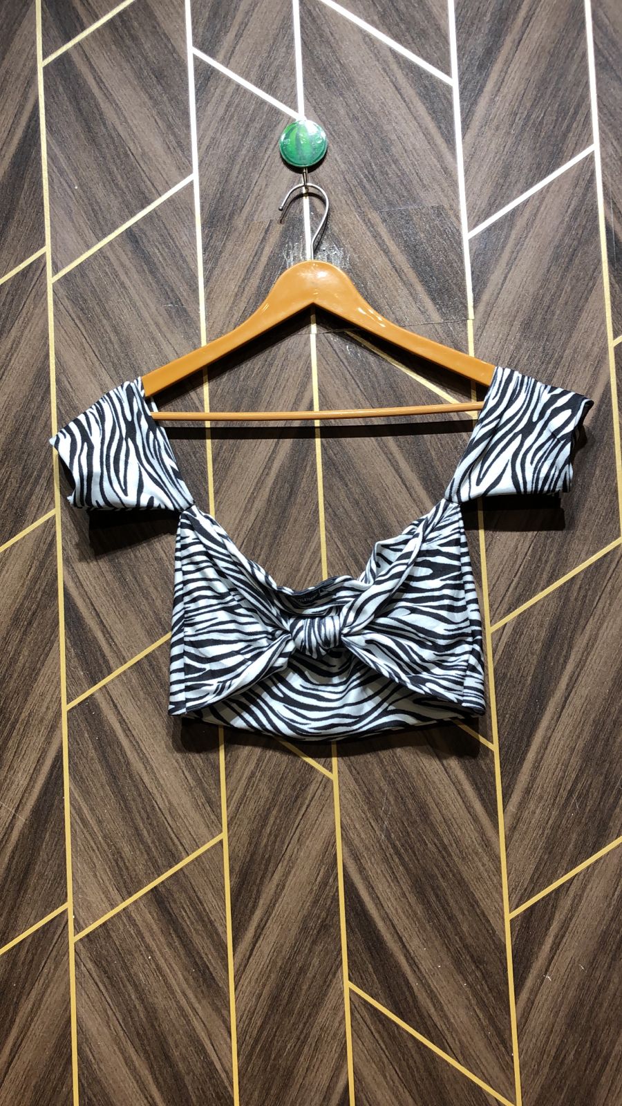 Trendy Jersey CropTop Size X Small