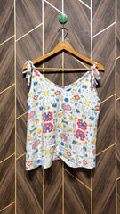 Trendy Linen CropTop Size Small