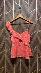 Trendy Linen CropTop Size X Small
