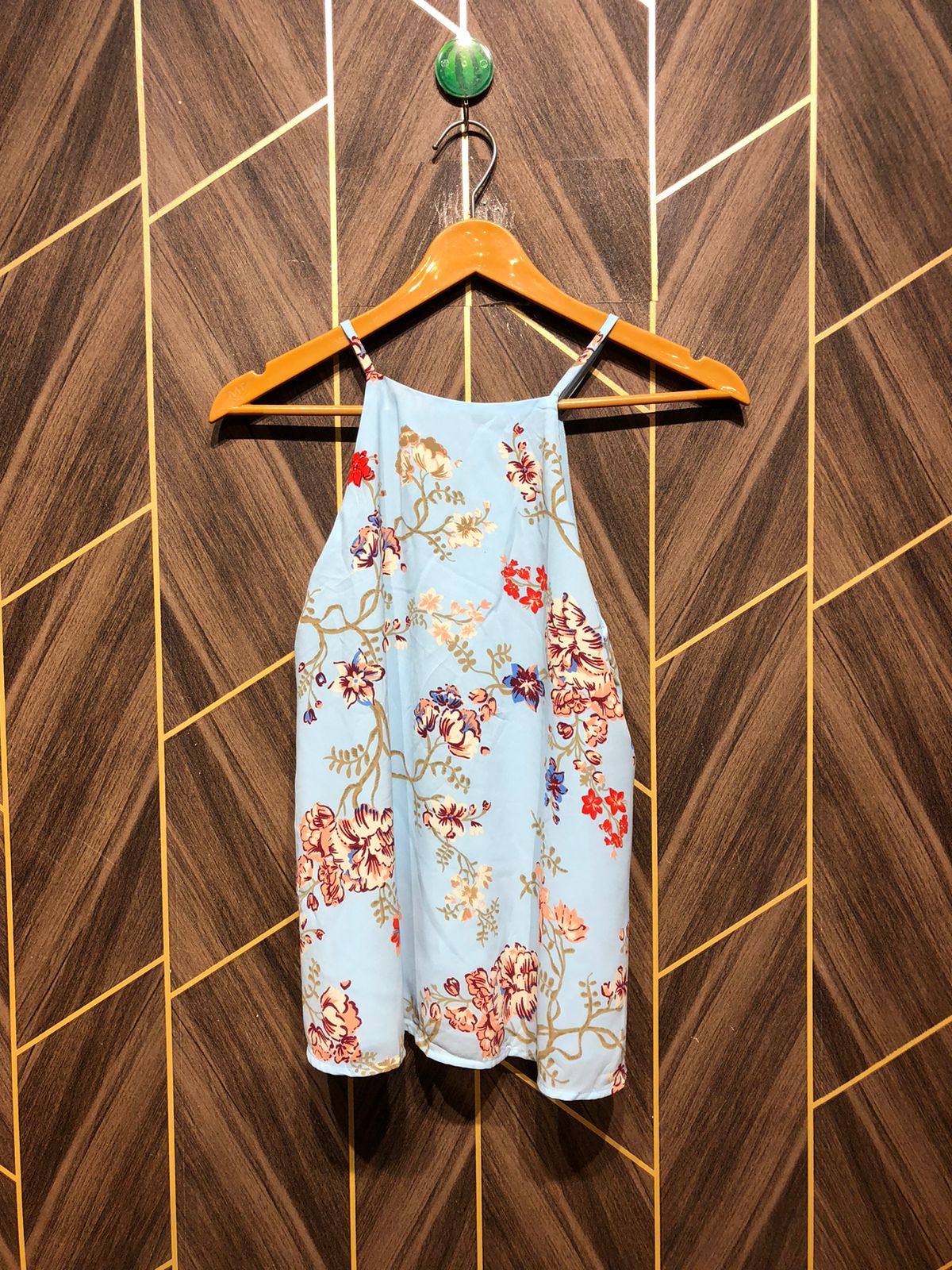 Trendy Chiffon CropTop Size Small