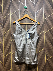 Trendy Silk CropTop Size Medium