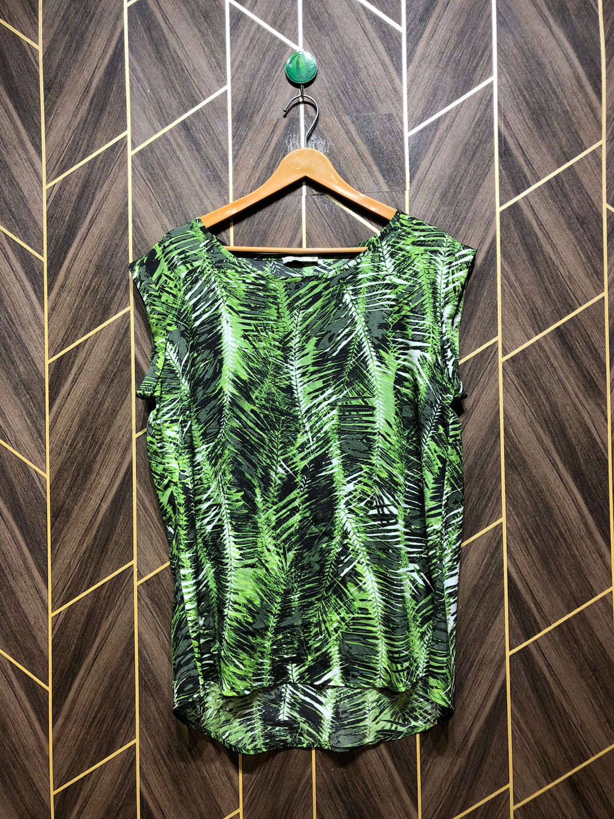 Trendy Silk CropTop Size X Large